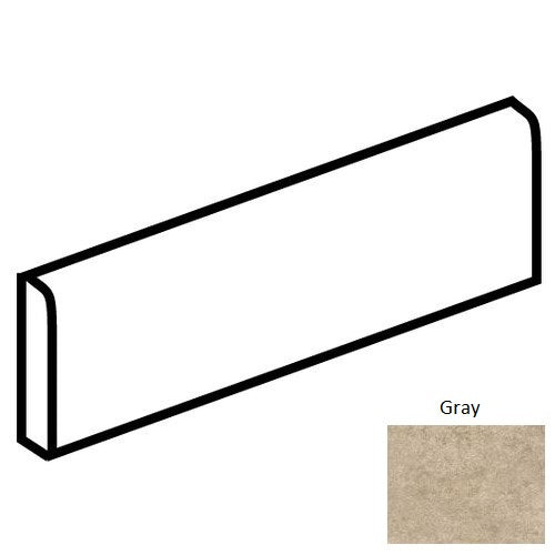 American Olean Castlegate CG16 Gray Matte Bullnose | Lowest Price ...