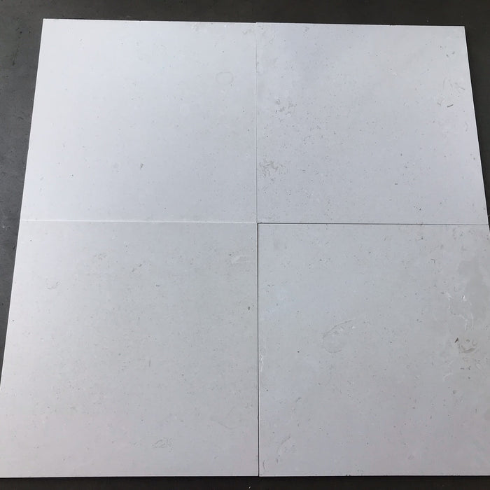 Champagne Limestone Tile - 12" x 12" x 3/8" Honed