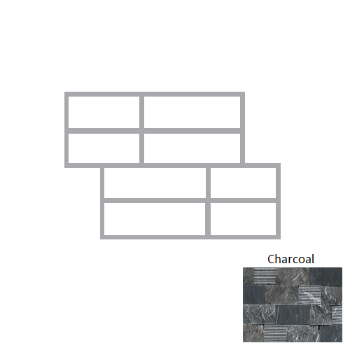Structure Charcoal 3D B75STRUCH0624S3DC
