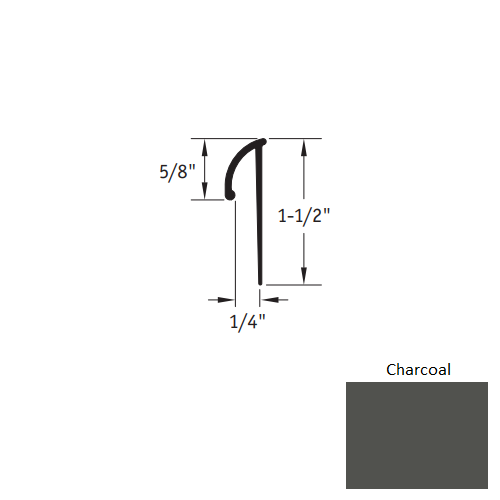 Johnsonite Charcoal CCC-20-A