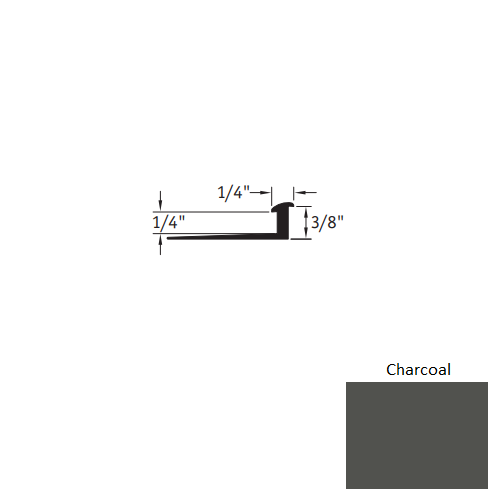 Johnsonite Charcoal SLT-20-F