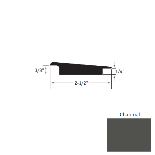 Johnsonite Charcoal CTA-20-L
