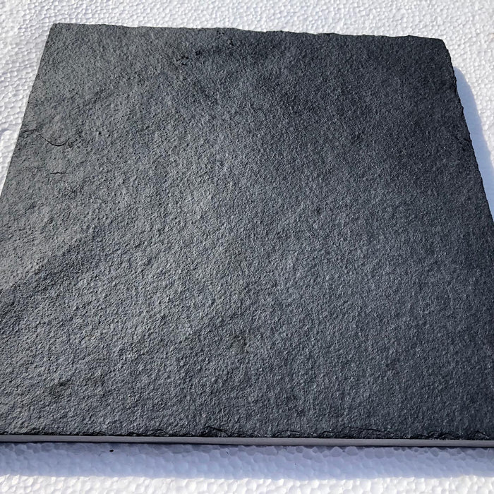 Charcoal Black Natural Cleft Face & Back Limestone Paver - 24" x 36" x 1"