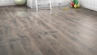 Mohawk Chalet Vista 05 Cheyenne Rock Oak Textured Laminate Wood Plank ...