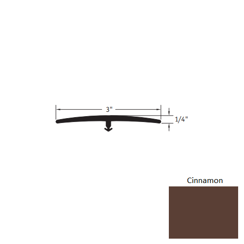 Johnsonite Cinnamon CD-76-W