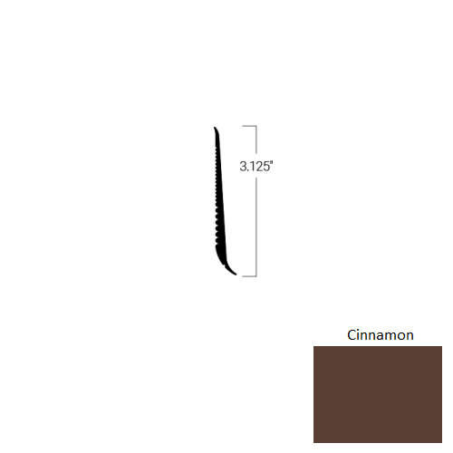 Johnsonite Cinnamon TDCR-76-3 1/8X75