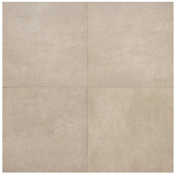 City Beige Rough Porcelain Paver - 24" x 24"