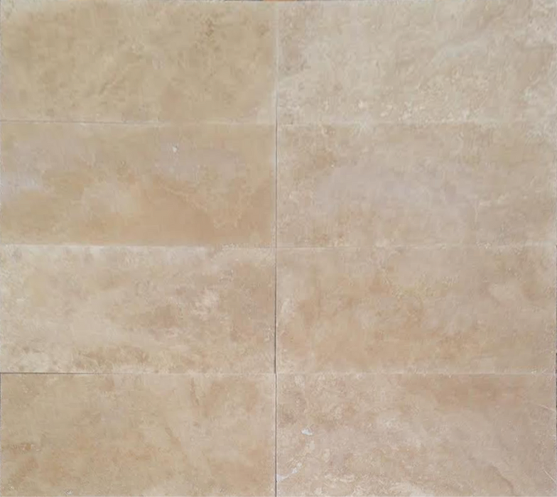 Full Tile Sample - Classic Travertine Tile - 16" x 24" x 1/2" Filled & Honed