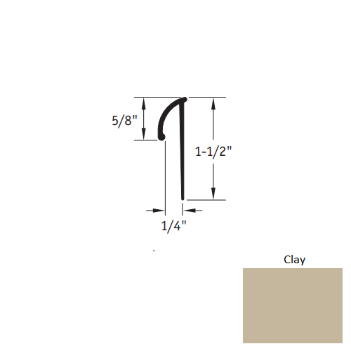 Johnsonite Clay CCC-09-A