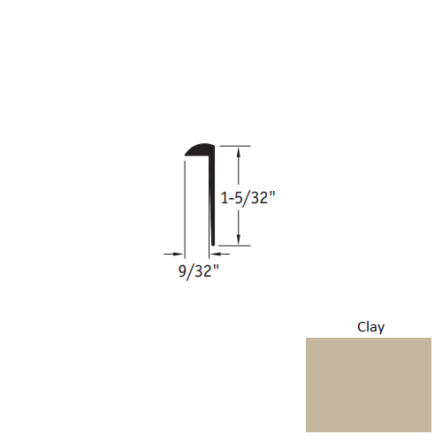 Johnsonite Clay CCC-09-B