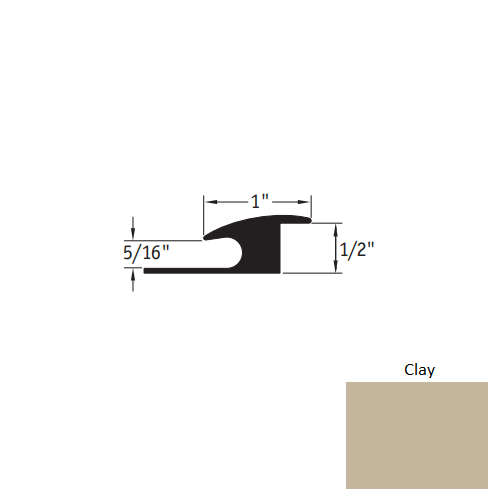 Johnsonite Clay CWA-09