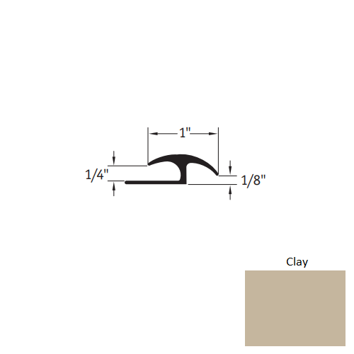 Johnsonite Clay CTA-09-C