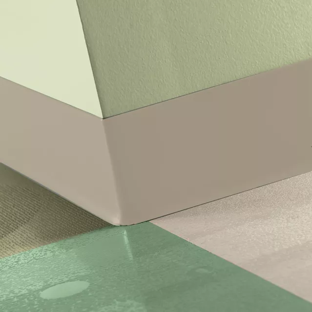 Johnsonite Rubber Clay TDCR-09-3 1/8X75