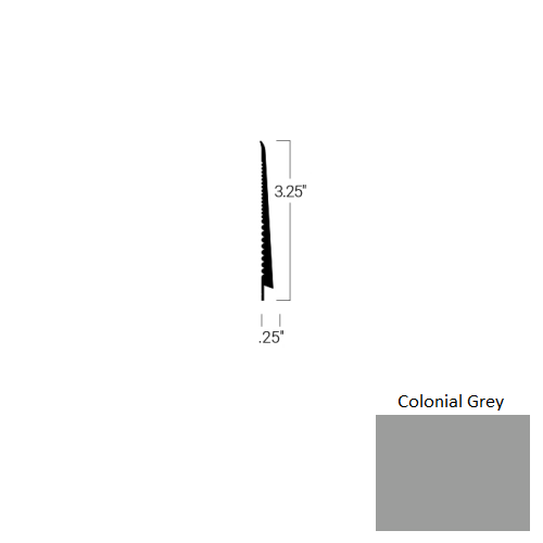 Johnsonite Colonial Grey S102676-TA5-WB0004-TDC3