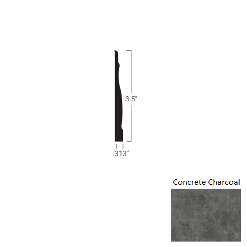 Johnsonite Concrete Charcoal MW-ML3-D