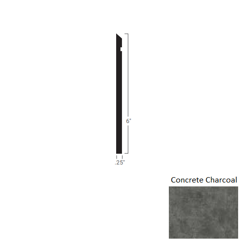 Johnsonite Concrete Charcoal MW-ML3-F6