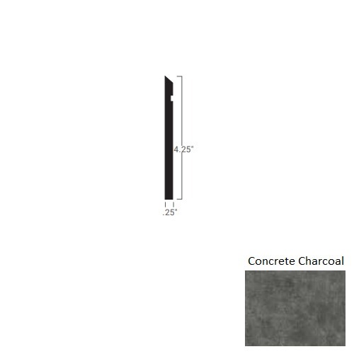 Johnsonite Concrete Charcoal MW-ML3-F
