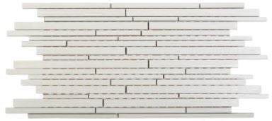 Ottimo White Porcelain Mosaic l Lowest Price — Stone & Tile Shoppe, Inc.