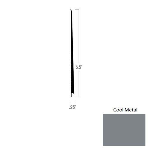 Johnsonite Cool Metal TDC-VL4-6 1/2X75