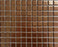 Copper Glossy Porcelain Mosaic - 1" x 1"