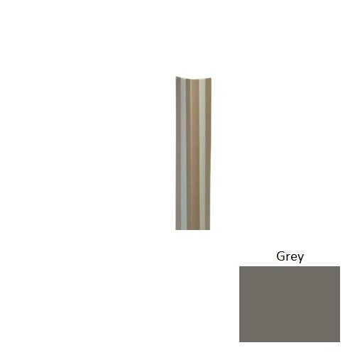 Tarkett Johnsonite Grey Vinyl SafeT First Corner Bumper Guard — Stone
