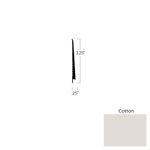Johnsonite Cotton TDC-460-3 1/4X75