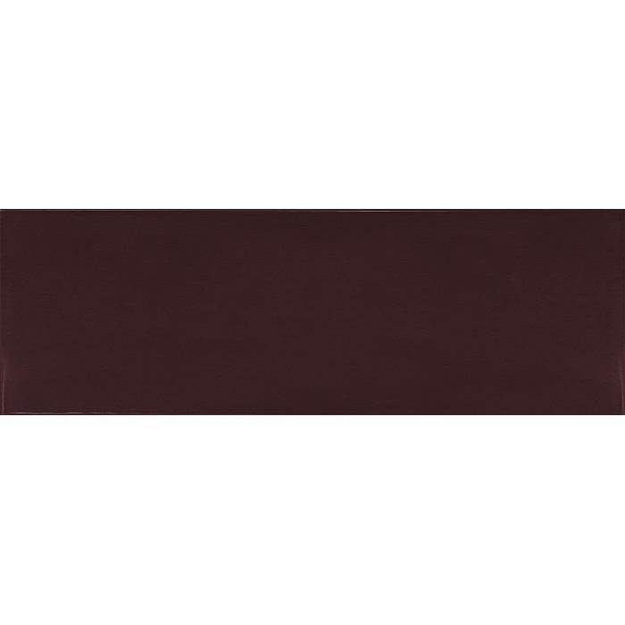 Country Aubergine Ceramic Tile - 2.5" x 8" Glossy