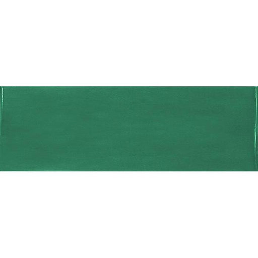 Country Esmerald Green Ceramic Tile - 2.5" x 8" Glossy