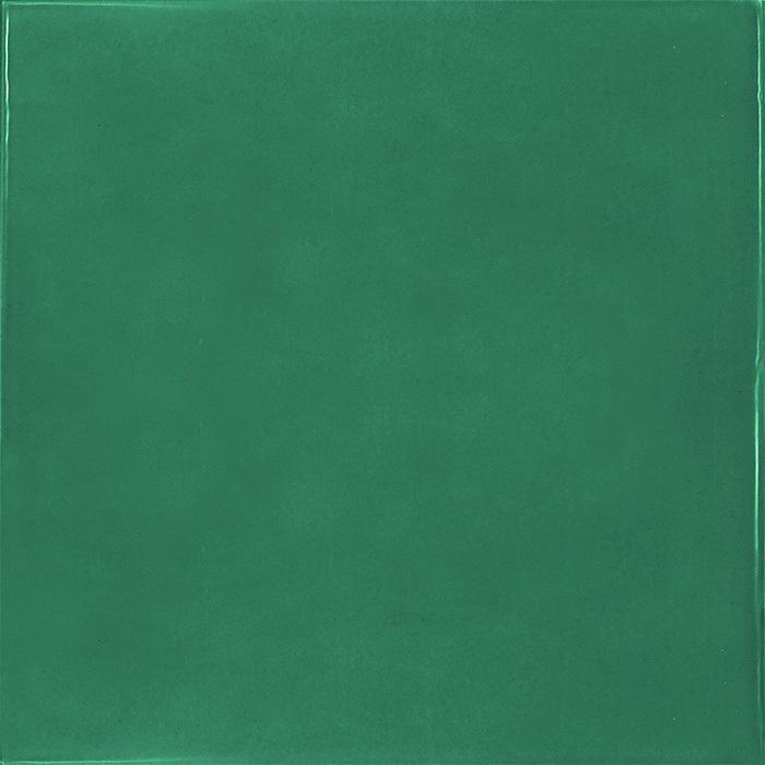 Country Esmerald Green Ceramic Tile - 5" x 5" Glossy