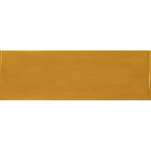 Country Gold Ceramic Tile - 2.5" x 8" Glossy