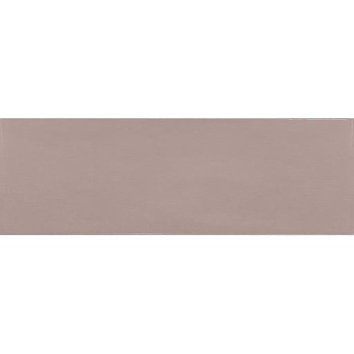 Country Pink Ceramic Tile - 2.5" x 8" Glossy