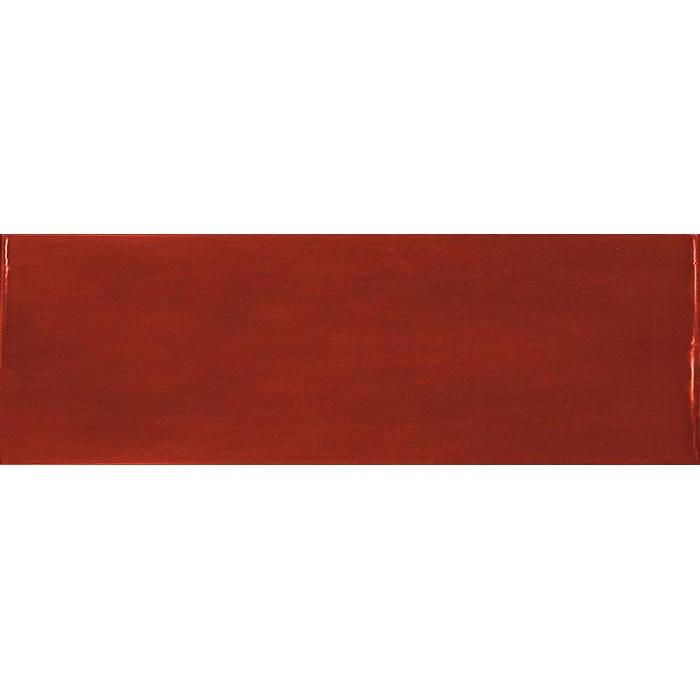 Country Red Ceramic Tile - 2.5" x 8" Glossy