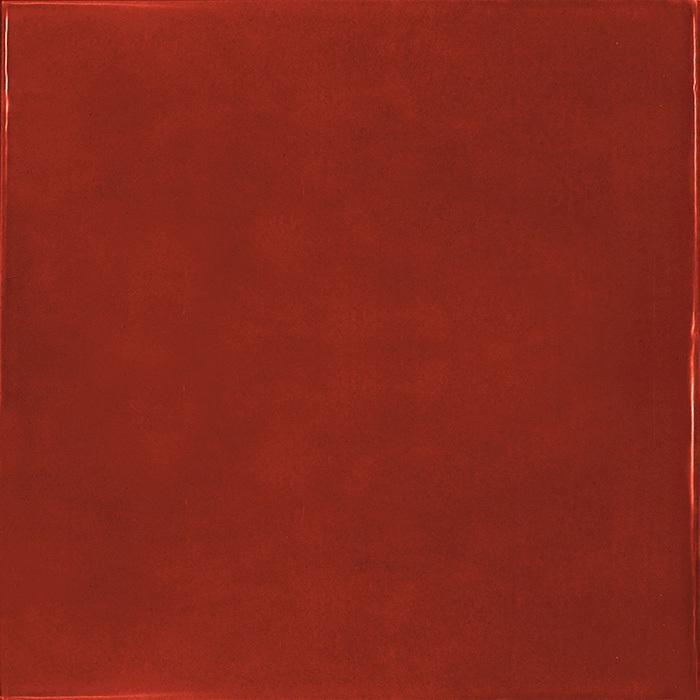 Country Red Ceramic Tile - 5" x 5" Glossy