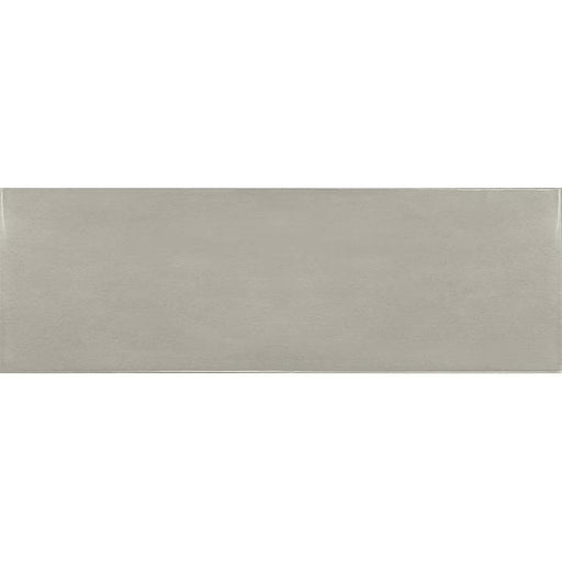 Country Silver Ceramic Tile - 2.5" x 8" Glossy
