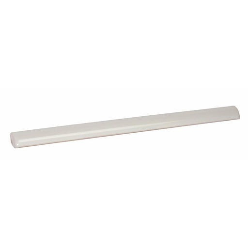 Country White Glossy Ceramic Liner - 1/2" x 8"