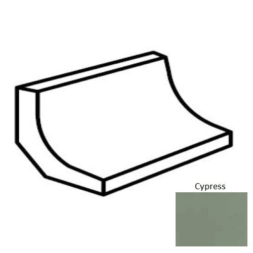 Keystones Unglazed Mosaic Cypress D452