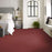 Caress By Shaw Quiet Comfort Classic IV Cranberry Textured 00821