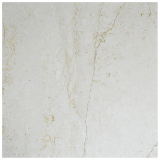 Full Tile Sample - Crema Fantasy Marble Tile - 24" x 24" x 1/2" Polished