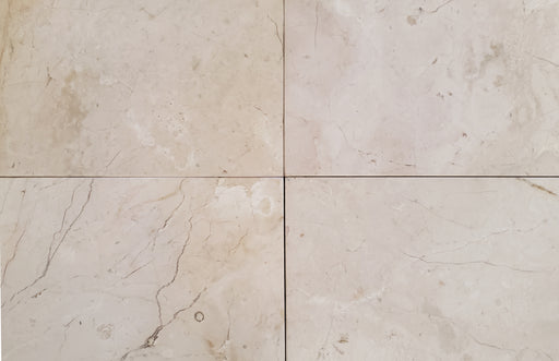 Cream Rose Marble Polished Tile