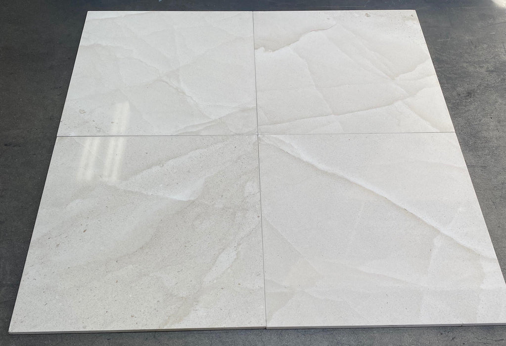 Crema Europa Marble Tile - 24" x 24" x 1/2" - 5/8" Polished