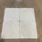 Crema Marfil Select Tumbled Marble Tile - 4" x 4" x 3/8"