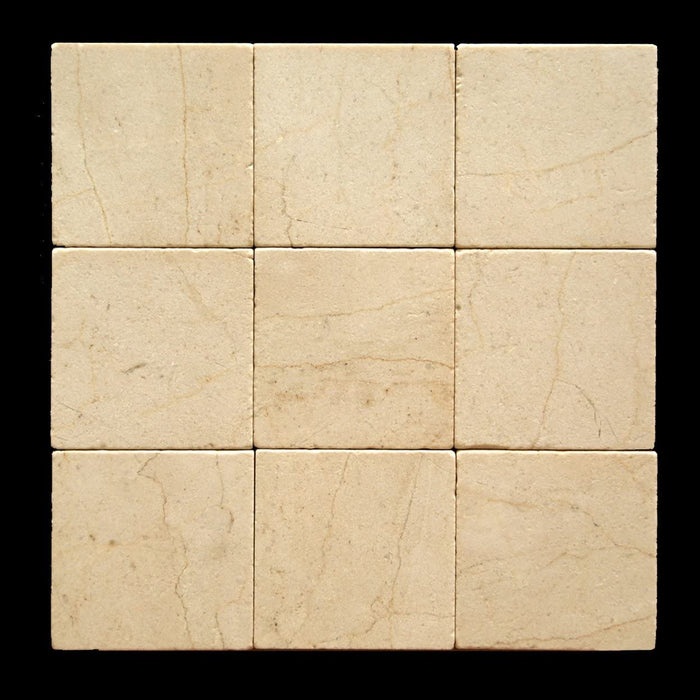 Crema Marfil Select Marble Tile - Tumbled