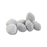 Crystal White Tumbled Marble Pebble - Random Sizes x +/- 1" - 3"
