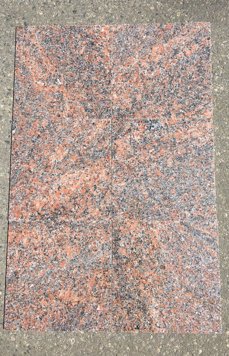 Dakota Mahogany Polished Granite Tile