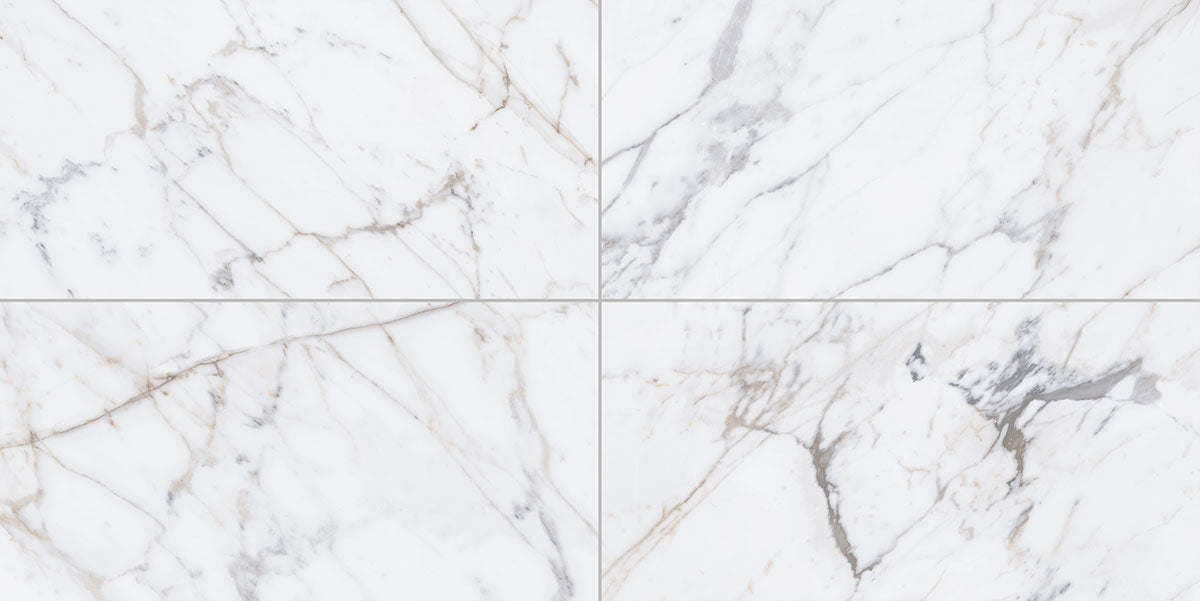 MASU★MARBLE GLITTERS Daltile Marble Attache Lavish MA71 Golden Reverie Satin Porcelain