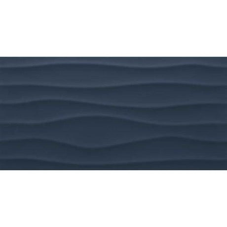 Daltile Multitude MU19 Nostalgic Blue Wave Matte Textured Ceramic