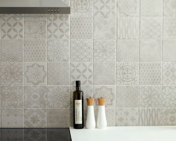 Modern Hearth Chimney Corner MH06 Ceramic Unpolished