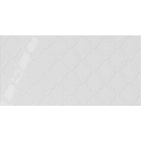 Showscape Stylish White Arabesque Pattern SH09