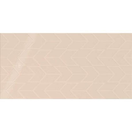 Showscape Almond Chevron Pattern SH10