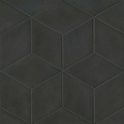 Allora Black Solid Color Rhomboid BLA